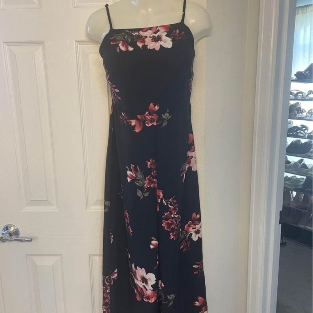 Floral Cropped Romper